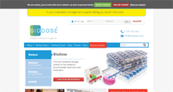Desktop Screenshot of biodose.co.uk